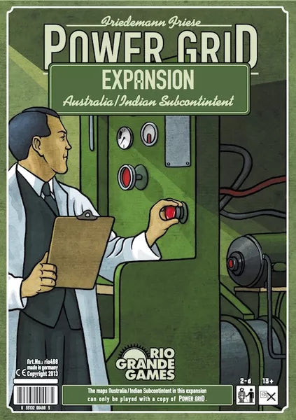 Power Grid - India/Australia Expansion - Good Games