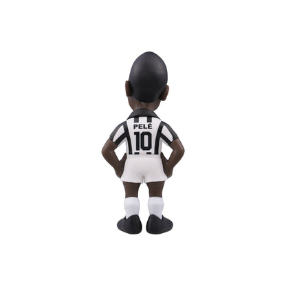 Rear view of Pelé figure with jersey number and hair sculpt