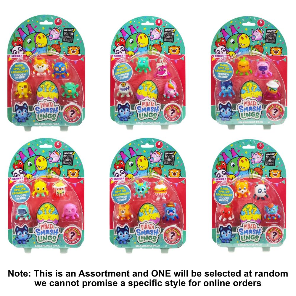 Smashlings 5pk Figure Pack