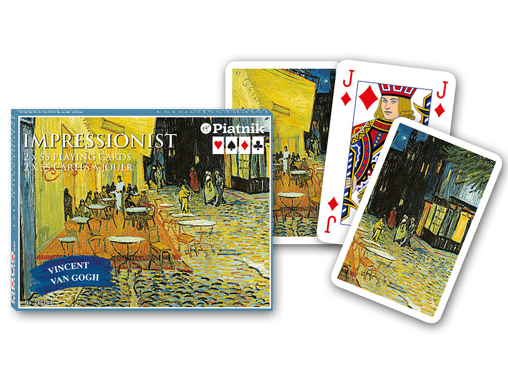 Piatnik Van Gogh Cafe Playing Cards - Good Games