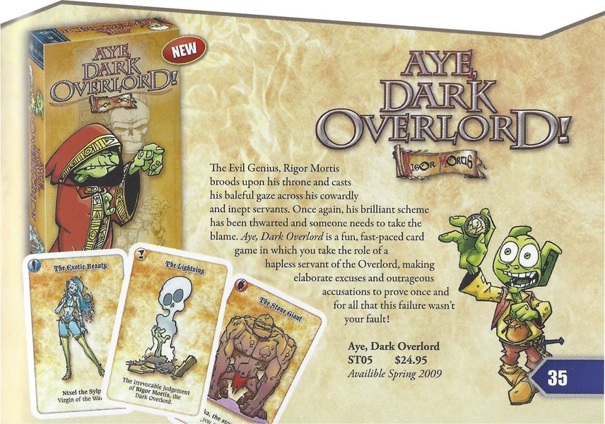 Aye Dark Overlord The Red Box - Good Games