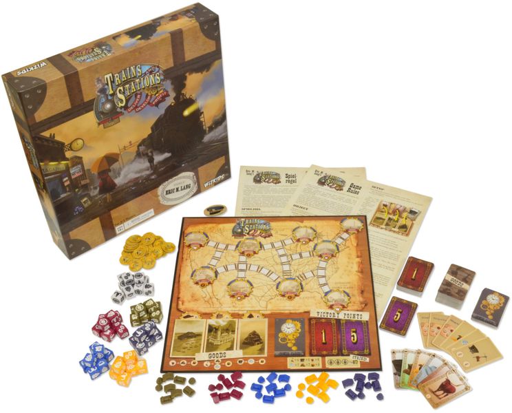 Trains And Stations Board Game - Good Games