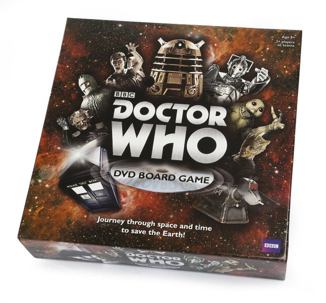 Doctor Who 50th Anniversary Dvd Board Game - Good Games