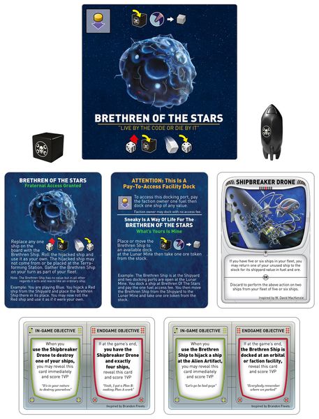 Alien Frontiers. Faction Pack 3 - Good Games