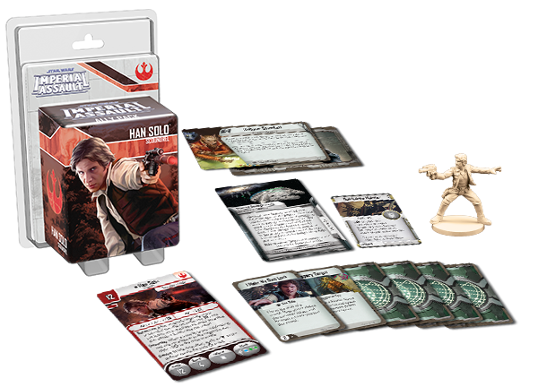 Star Wars: Imperial Assault - Han Solo Ally Pack