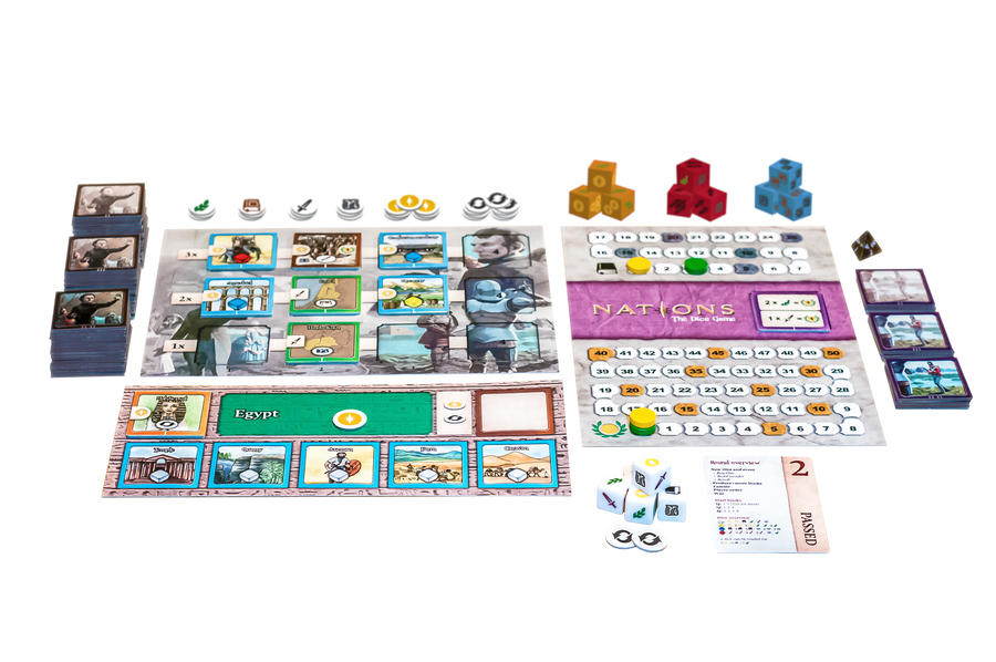 Nations The Dice Game
