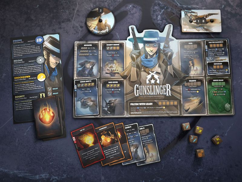 Dice Throne Season 2 Battle Box 1 Gunslinger Vs Samurai