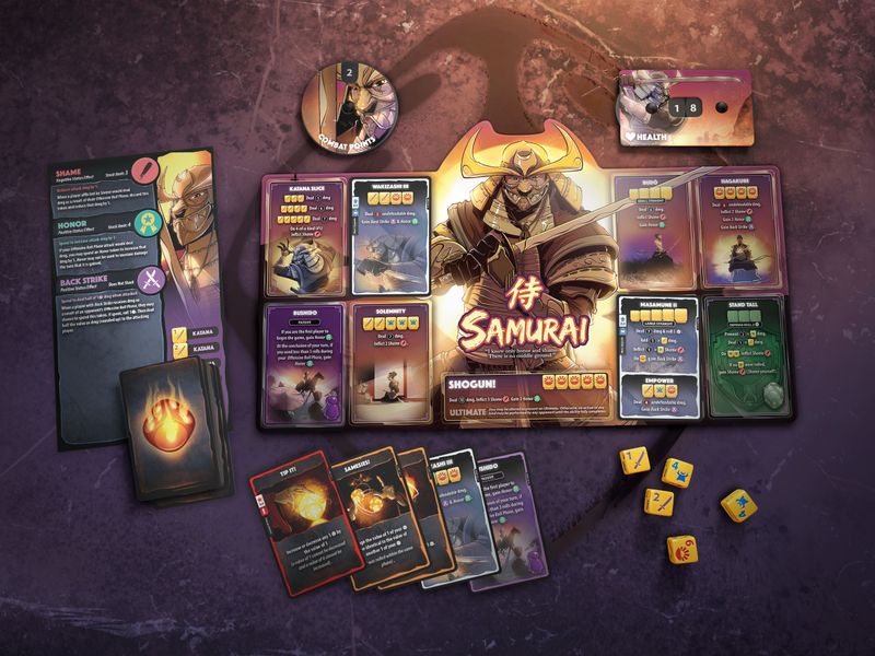 Dice Throne Season 2 Battle Box 1 Gunslinger Vs Samurai