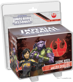 Star Wars: Imperial Assault - Sabine Wren And Zeb Orrelios Ally Pack - Good Games