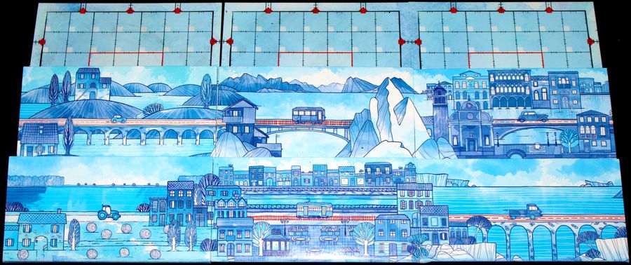 Railroad Ink Deep Blue Edition