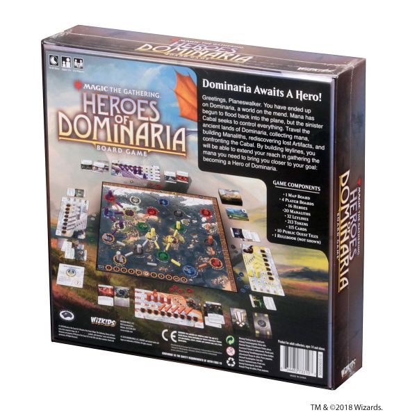 Magic: The Gathering Heroes Of Dominaria Board Game Standard Edition - Good Games