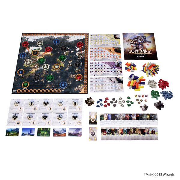 Magic: The Gathering Heroes Of Dominaria Board Game Standard Edition
