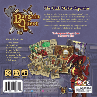 Bargain Quest Black Market Expansion - Good Games