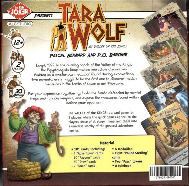 Tara Wolf in the Valley of the Kings