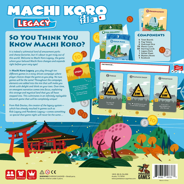 Machi Koro Legacy - Good Games