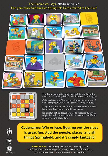 Codenames Simpsons