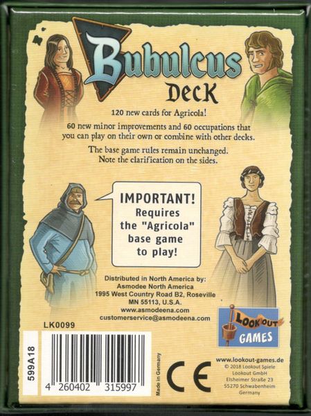 Agricola: Bubulcus Deck