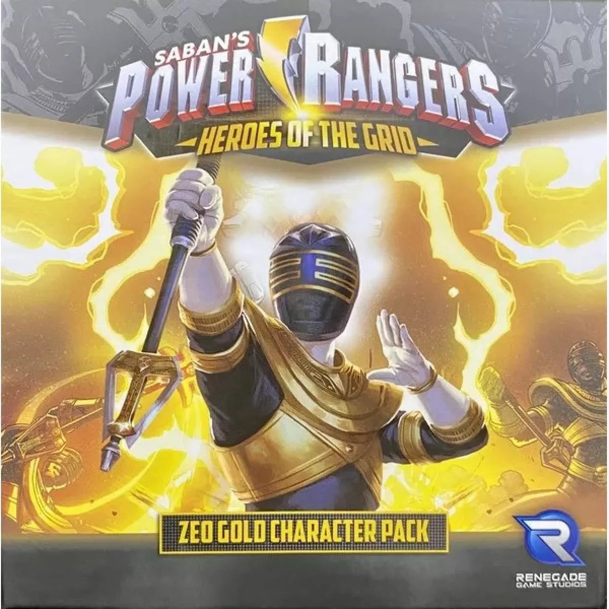 Power Rangers Heroes of the Grid - Zeo Gold Ranger Pack