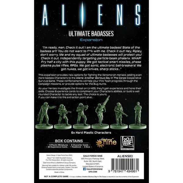 Aliens - Ultimate Badasses - Good Games