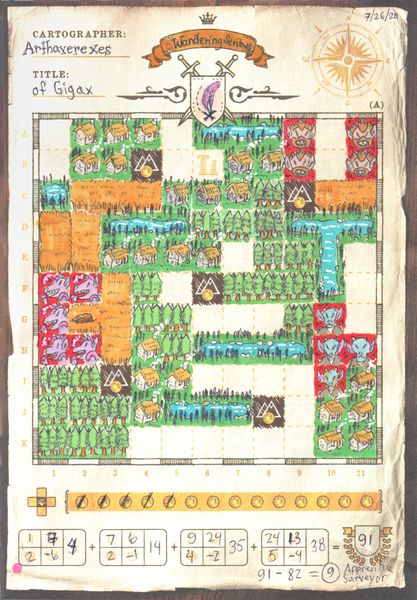 Cartographers A Roll Player Tale