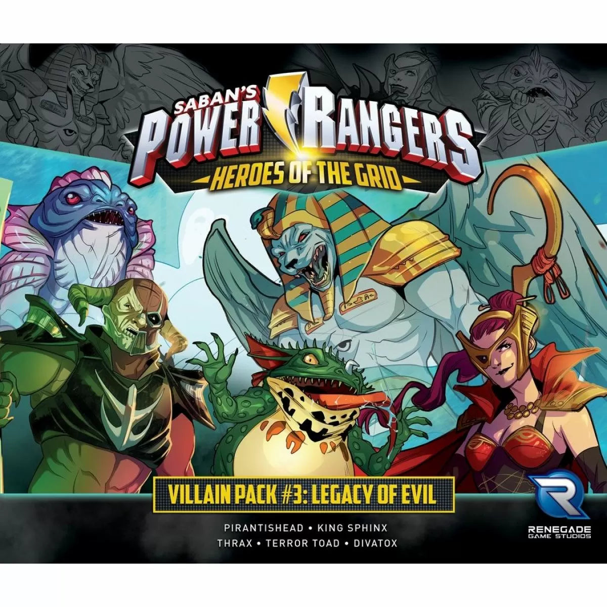 Power Rangers Heroes of the Grid - Legacy of Evil Villain Pack - Good Games