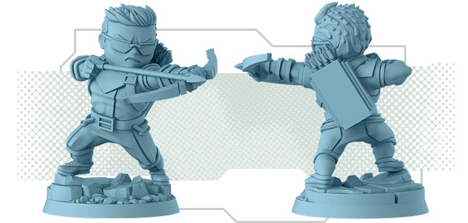 Marvel United Kickstarter Promos Box