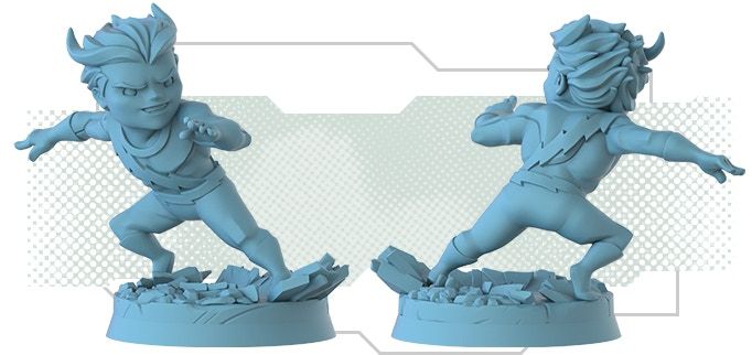 Marvel United Kickstarter Promos Box