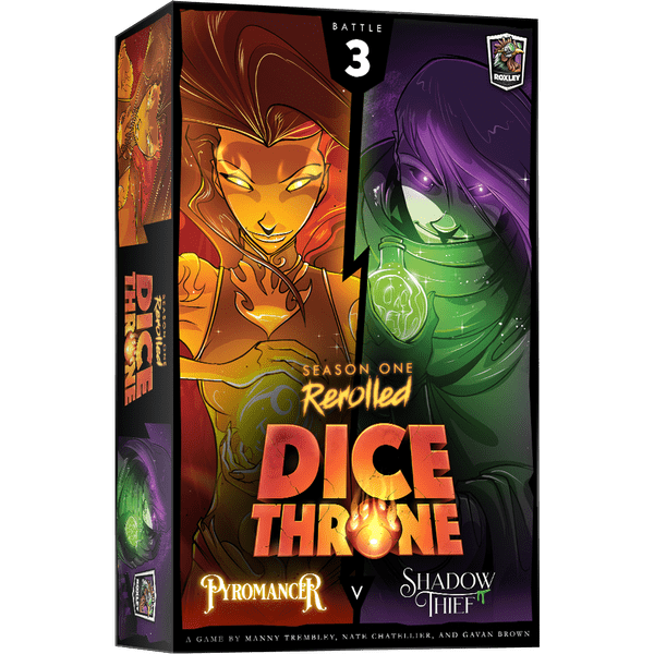 Dice Throne Season 1 Rerolled Pyromancer v Shadow Thief Box 3