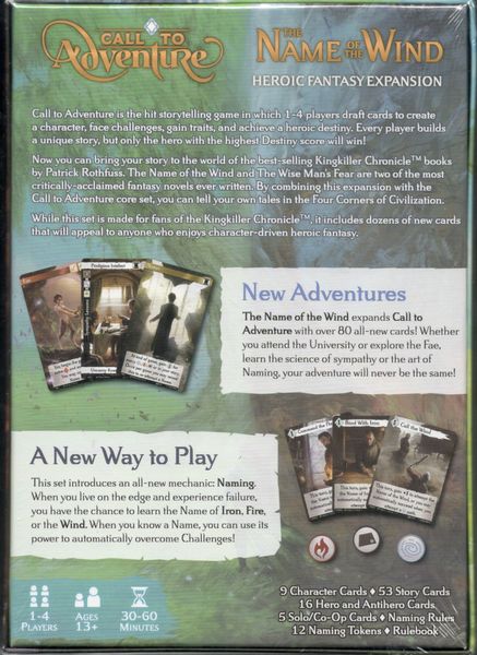 Call to Adventure The Name of the Wind - Good Games