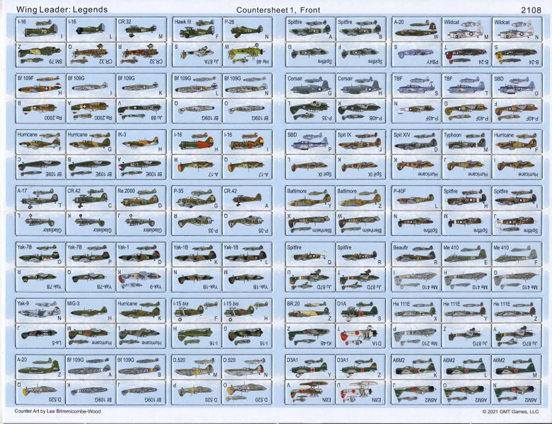 GMT Games - Legends Expansion for Wing Leader - Good Games