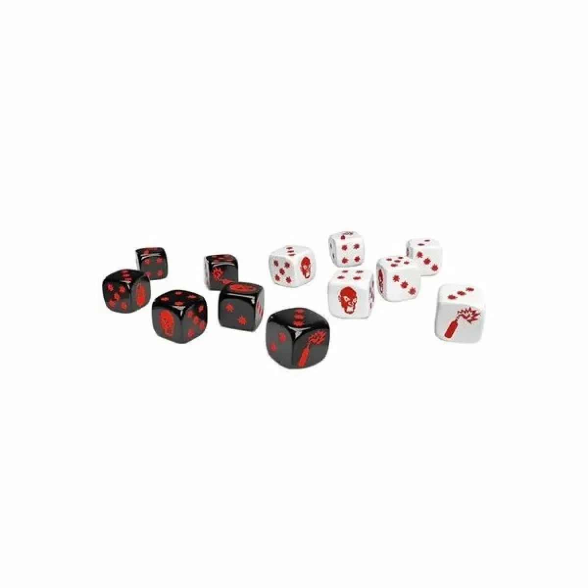 Zombicide – 2nd Edition: Black and White Dice Pack