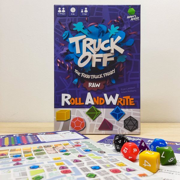 Truck Off Food Truck Frenzy Roll & Write - Good Games