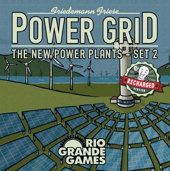 Power Grid New Power Plants Set 2 Expansion (Recharged) - Good Games