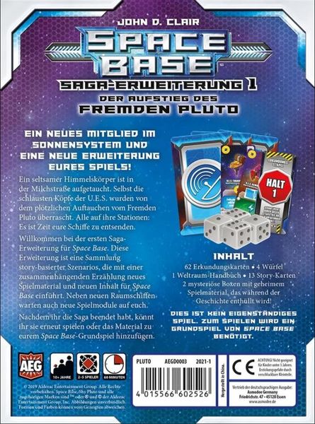 Space Base The Emergence Of Shy Pluto Saga Expansion 1