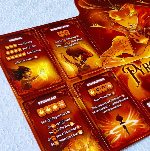 Dice Throne Season 1 Rerolled Pyromancer v Shadow Thief Box 3