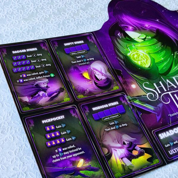 Dice Throne Season 1 Rerolled Pyromancer v Shadow Thief Box 3