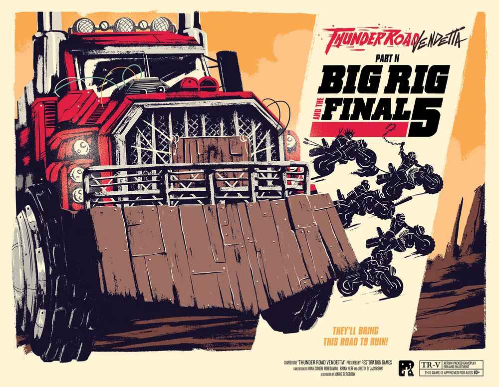 Thunder Road: Vendetta Big Rig and the Final Five (Preorder) - Good Games