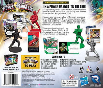 Power Rangers Heroes of the Grid - Legendary Ranger Tommy Oliver Pack - Good Games
