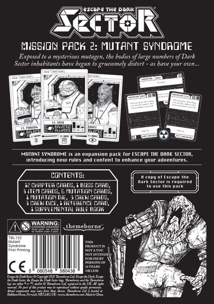 Escape the Dark Sector: Mission Pack 2 Mutant Syndrome