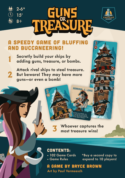 Guns or Treasure - Good Games