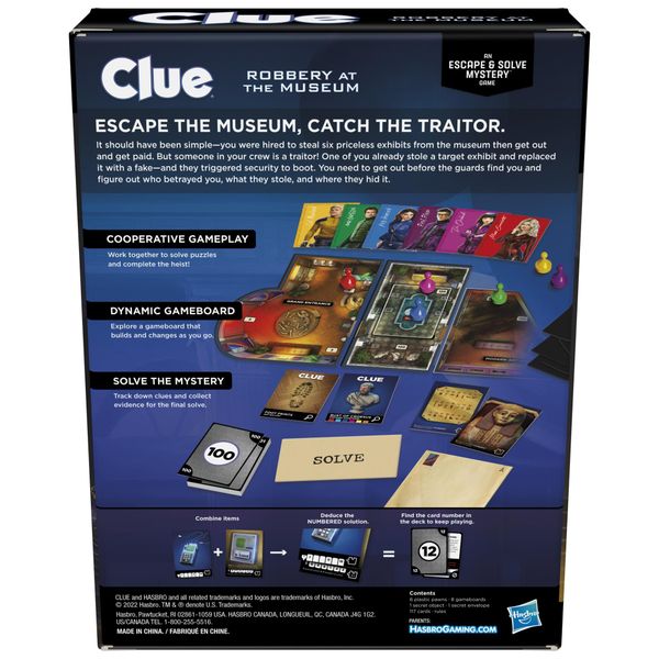 Clue - Robbery at the Museum