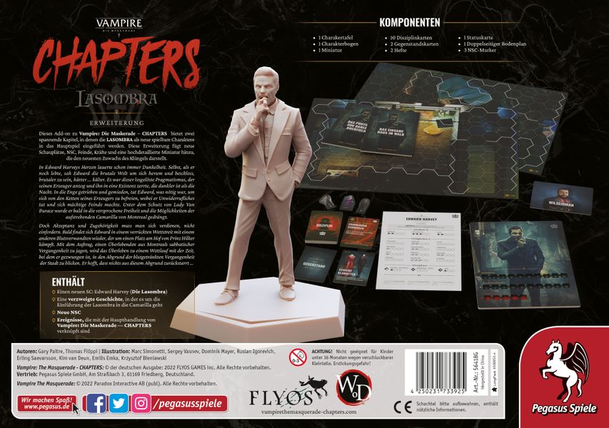 Vampire the Masquerade Chapters Lasombra Expansion - Good Games