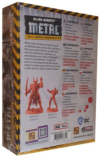 Zombicide – 2nd Edition: Dark Nights Metal: Pack #2 - Good Games