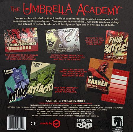 The Umbrella Academy Card Game - Good Games
