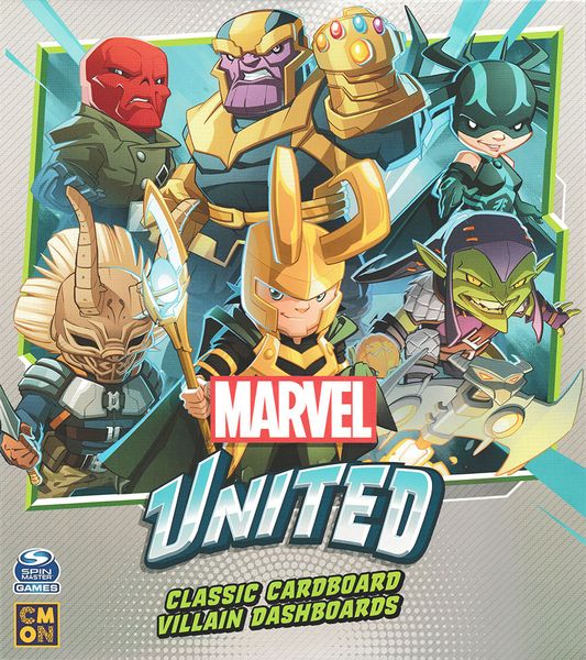 Marvel United Classic Dashboard Villain Dashboards
