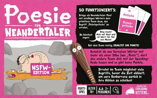Poetry for Neanderthals NSFW