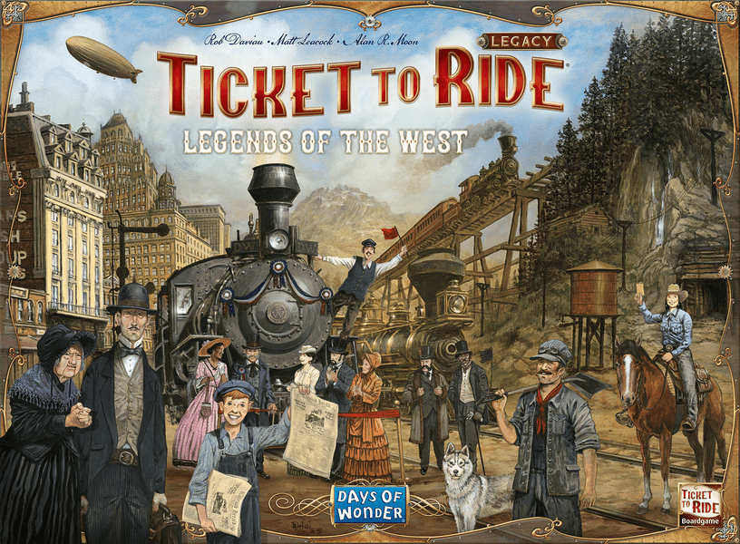 Ticket To Ride - Legacy - Legends of the West - Good Games
