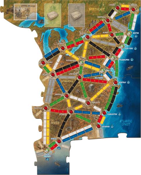 Ticket To Ride - Legacy - Legends of the West