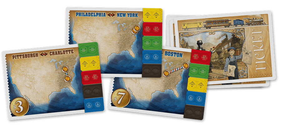 Ticket To Ride - Legacy - Legends of the West