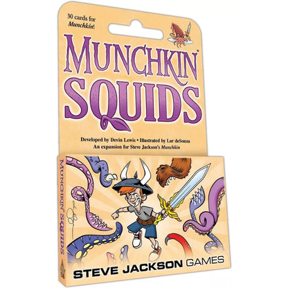 Steve Jackson Games Munchkin Squids Card Game - Good Games